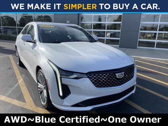 used 2021 Cadillac CT4 car, priced at $30,720