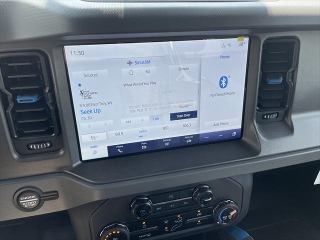 new 2024 Ford Bronco car, priced at $53,093