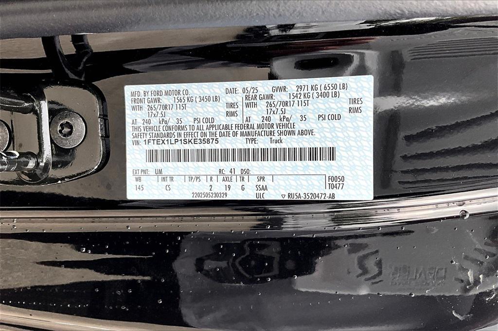 new 2025 Ford F-150 car, priced at $45,697