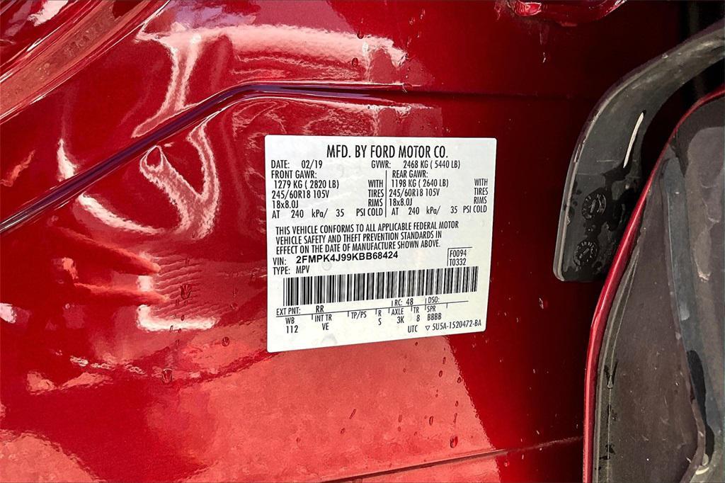 used 2019 Ford Edge car, priced at $16,500