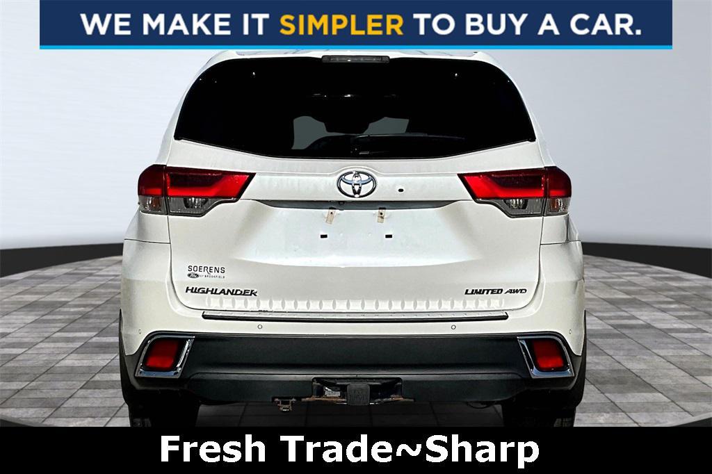 used 2018 Toyota Highlander car, priced at $23,700