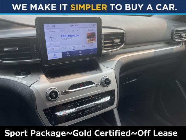 used 2022 Ford Explorer car, priced at $30,721