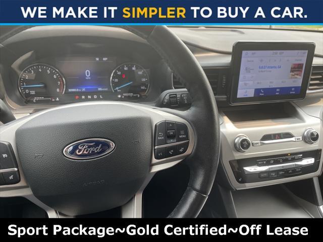 used 2022 Ford Explorer car, priced at $30,721