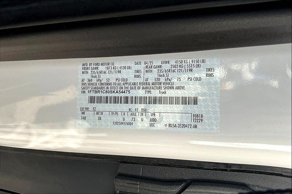 new 2025 Ford Transit-250 car, priced at $48,458