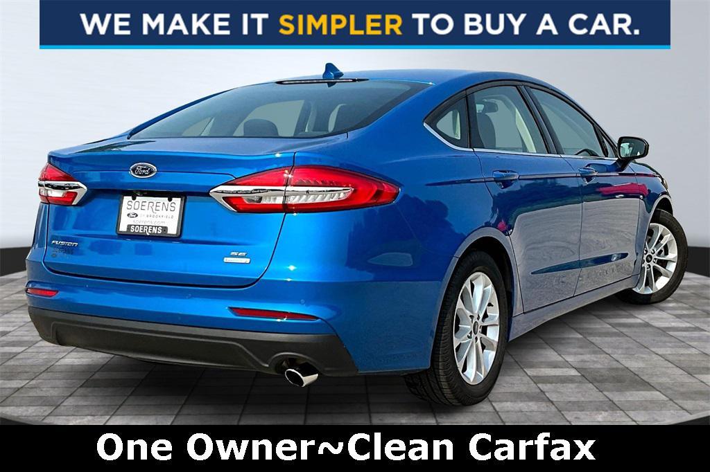 used 2020 Ford Fusion car, priced at $9,000