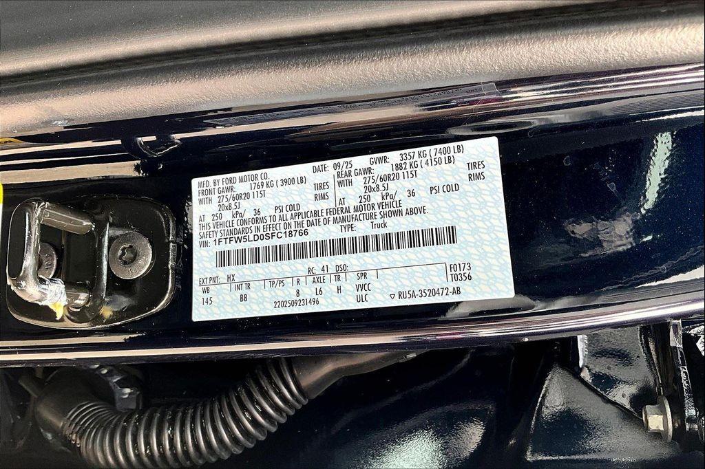 new 2025 Ford F-150 car, priced at $73,129