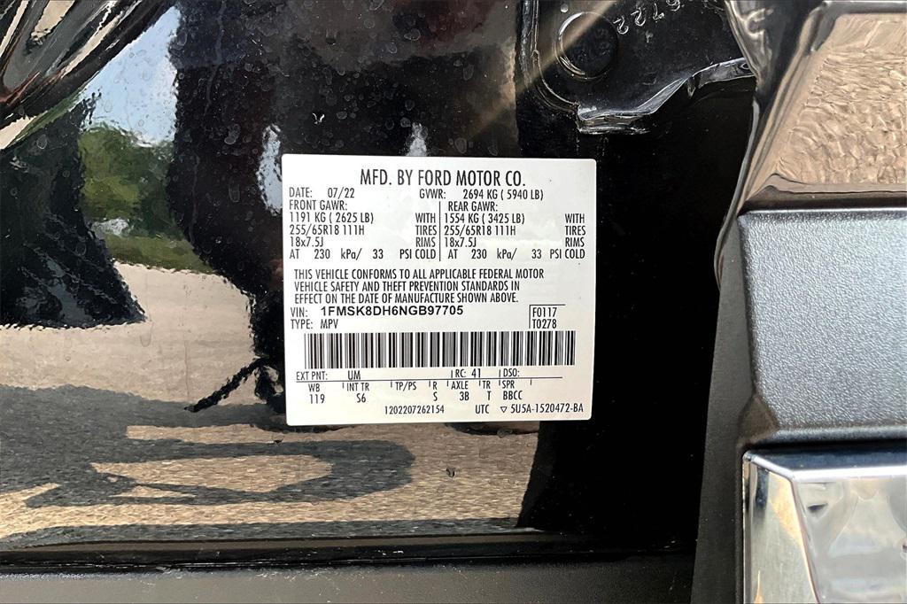 used 2022 Ford Explorer car, priced at $28,200