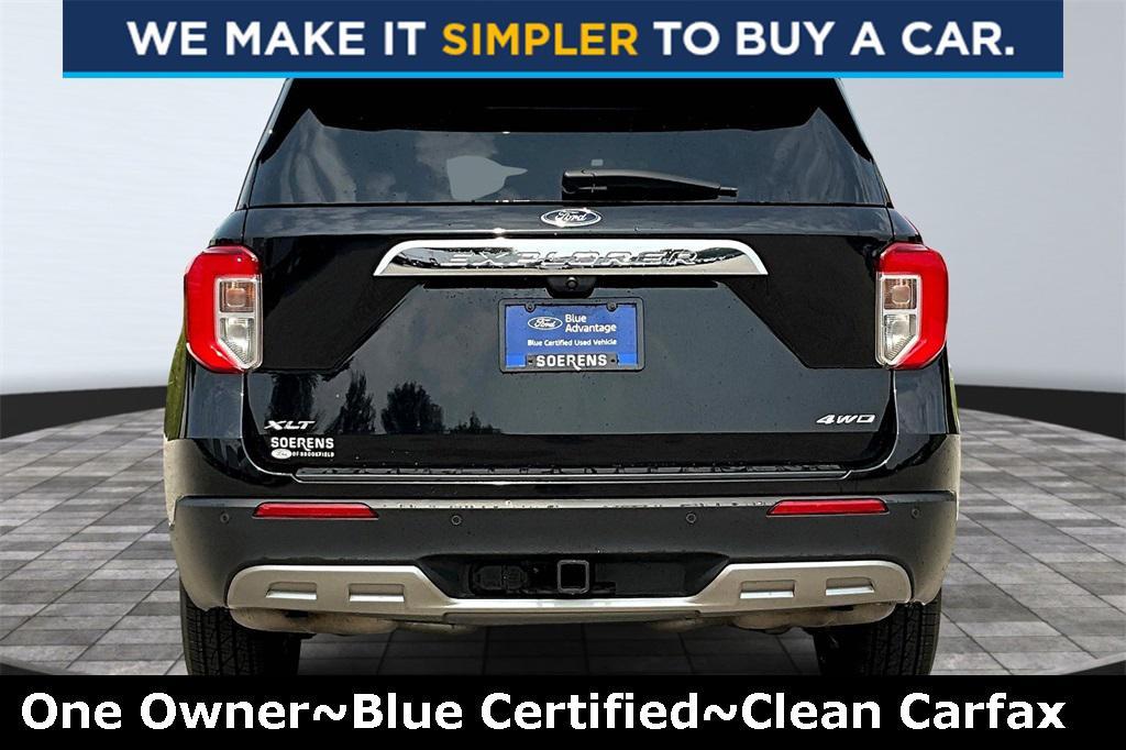 used 2022 Ford Explorer car, priced at $27,300