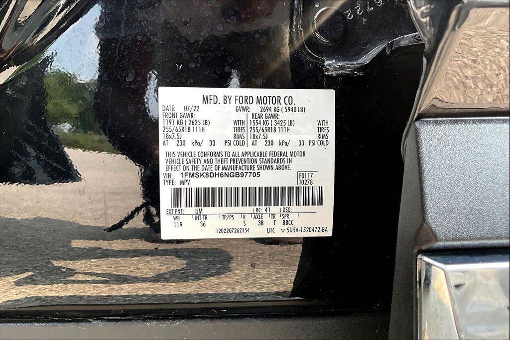 used 2022 Ford Explorer car, priced at $26,475