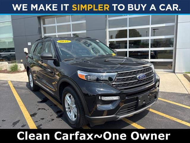 used 2022 Ford Explorer car, priced at $31,700