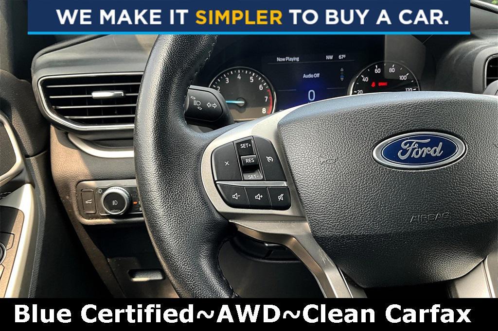 used 2022 Ford Explorer car, priced at $28,994
