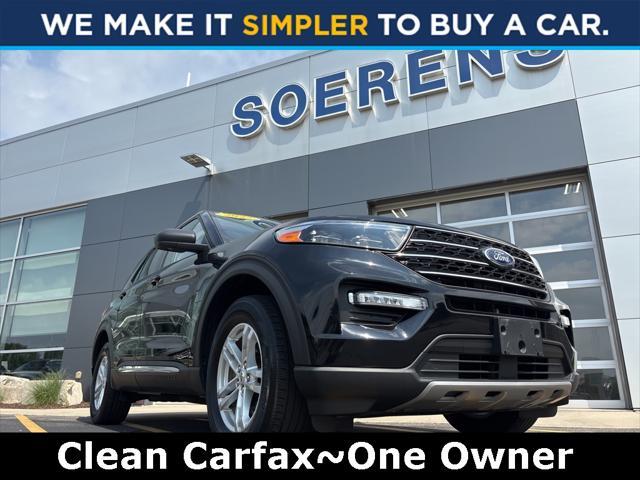 used 2022 Ford Explorer car, priced at $31,700