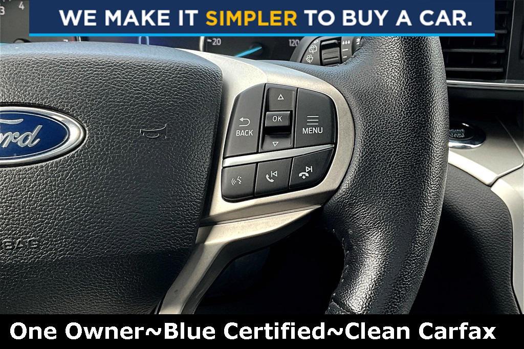 used 2022 Ford Explorer car, priced at $27,300