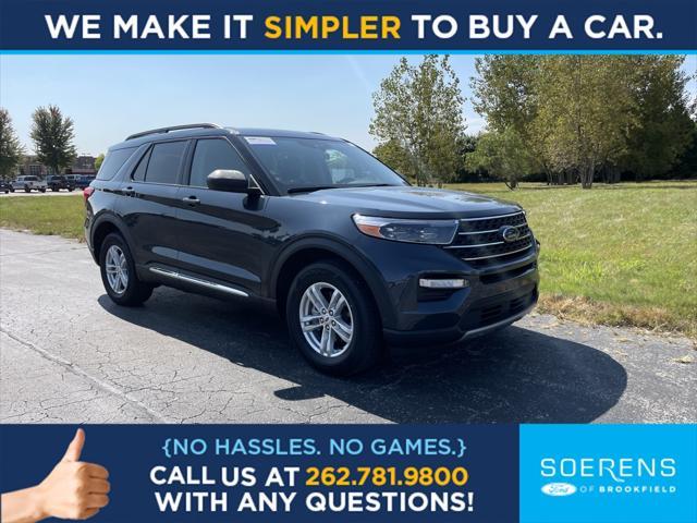 used 2022 Ford Explorer car, priced at $34,990