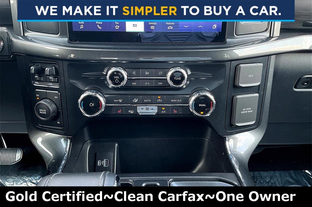 used 2022 Ford F-150 car, priced at $40,500