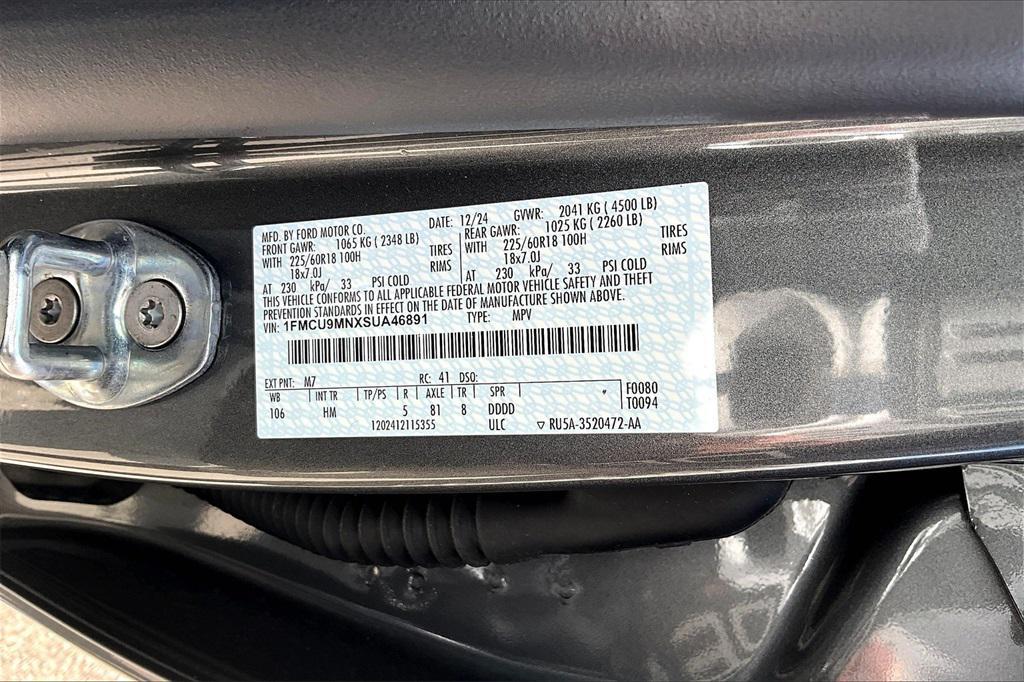 new 2025 Ford Escape car, priced at $31,537