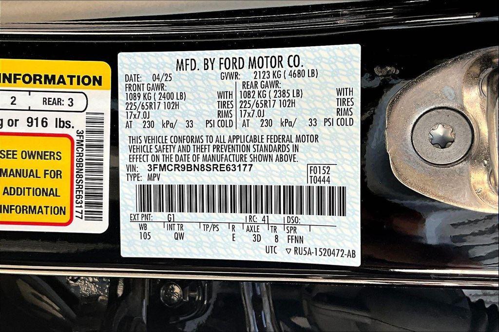 new 2025 Ford Bronco Sport car, priced at $32,531