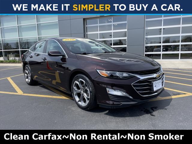 used 2020 Chevrolet Malibu car, priced at $18,900