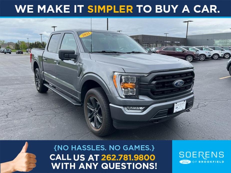 used 2021 Ford F-150 car, priced at $43,508