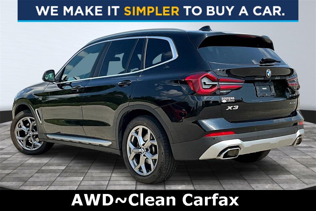 used 2023 BMW X3 car, priced at $32,700