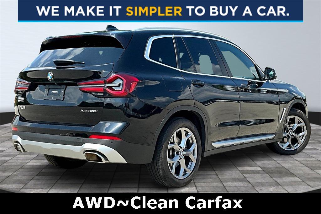 used 2023 BMW X3 car, priced at $32,700