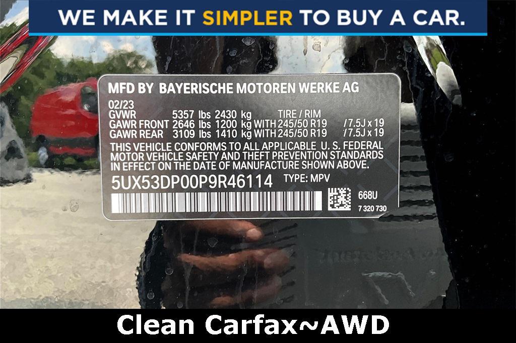 used 2023 BMW X3 car, priced at $33,500