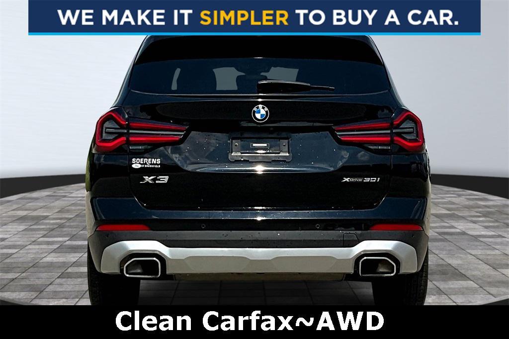 used 2023 BMW X3 car, priced at $33,500