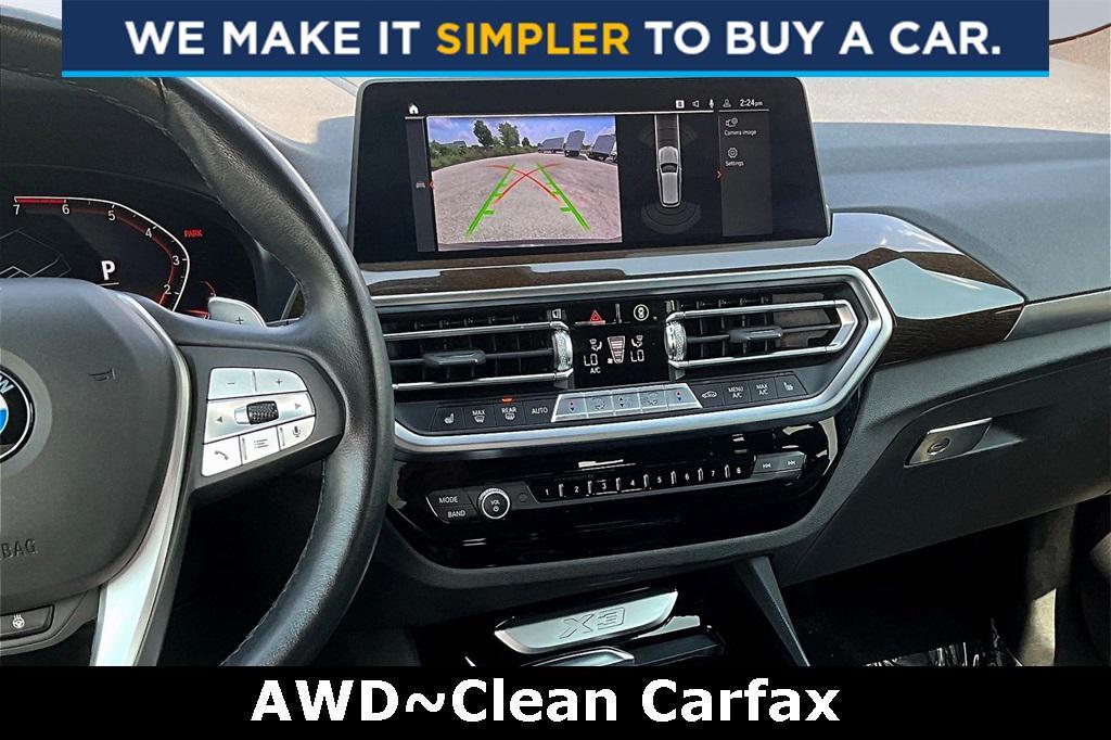 used 2023 BMW X3 car, priced at $32,700