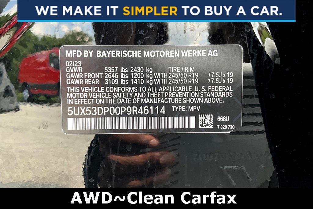 used 2023 BMW X3 car, priced at $32,700