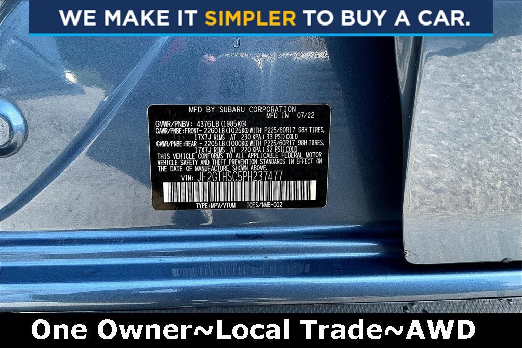 used 2023 Subaru Crosstrek car, priced at $24,800