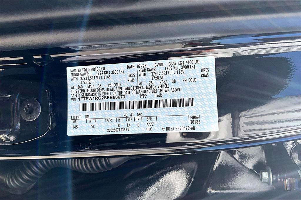 new 2025 Ford F-150 car, priced at $94,070