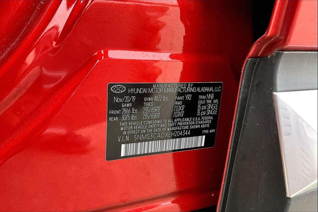 used 2020 Hyundai Santa Fe car, priced at $20,798