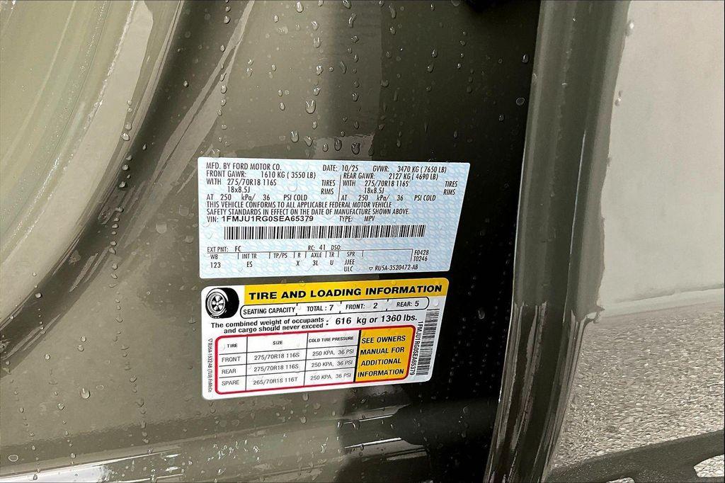 new 2025 Ford Expedition car, priced at $83,945