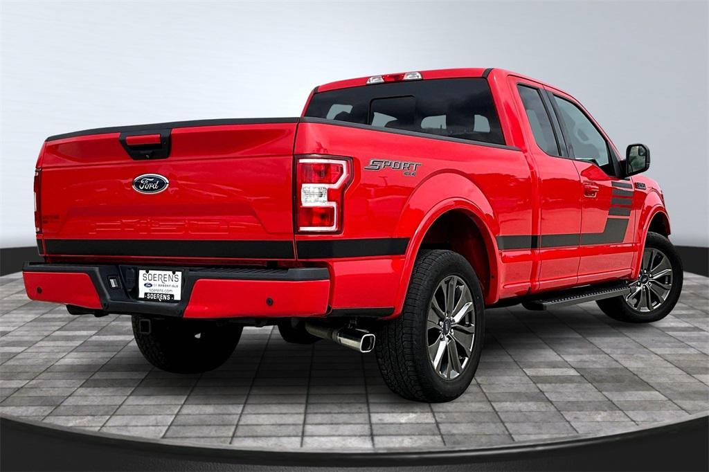 used 2018 Ford F-150 car, priced at $24,300