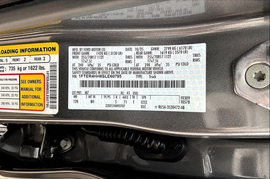 new 2025 Ford Ranger car, priced at $39,006