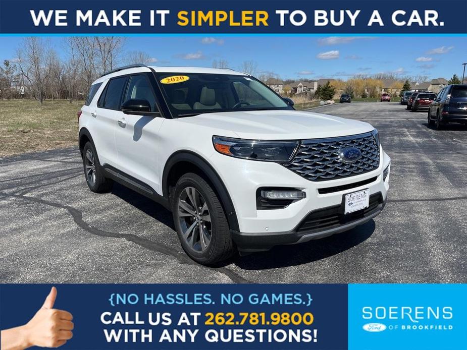used 2020 Ford Explorer car, priced at $36,246