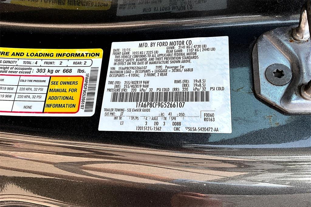 used 2016 Ford Mustang car
