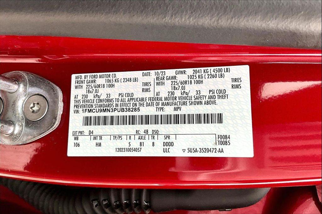 used 2023 Ford Escape car, priced at $25,991