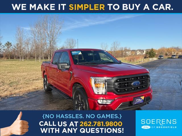 used 2021 Ford F-150 car, priced at $41,280