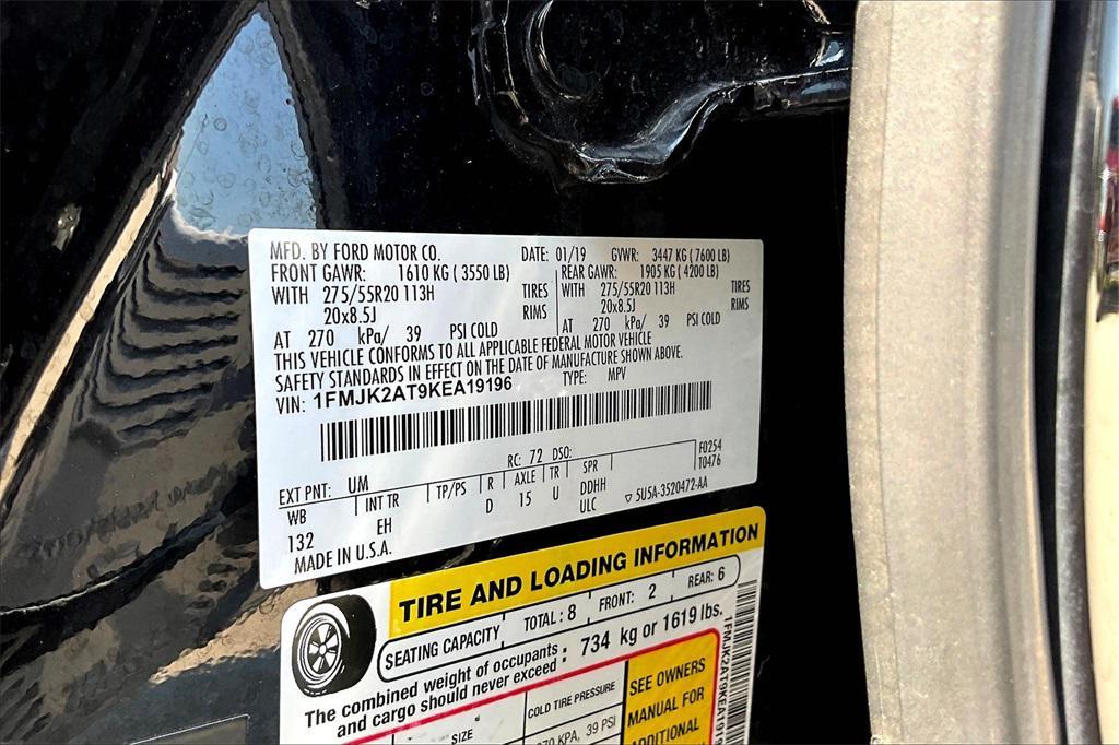 used 2019 Ford Expedition Max car, priced at $25,000