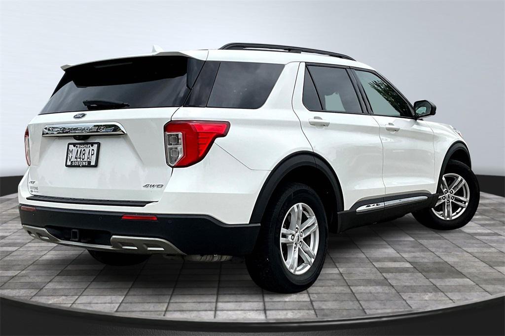 used 2022 Ford Explorer car, priced at $31,346