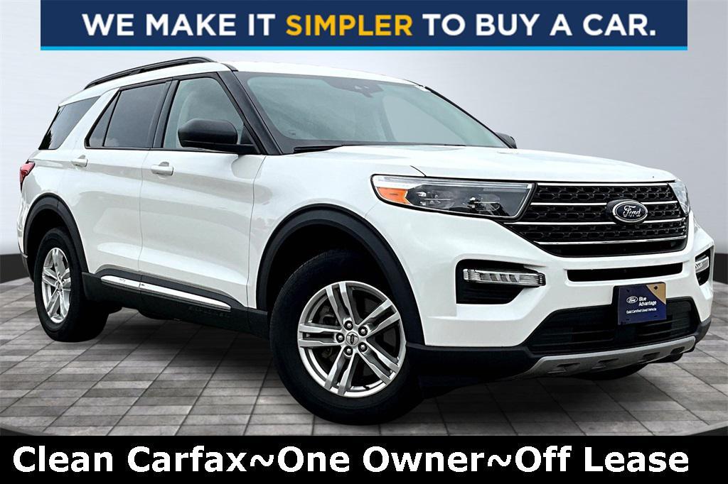 used 2022 Ford Explorer car, priced at $31,246