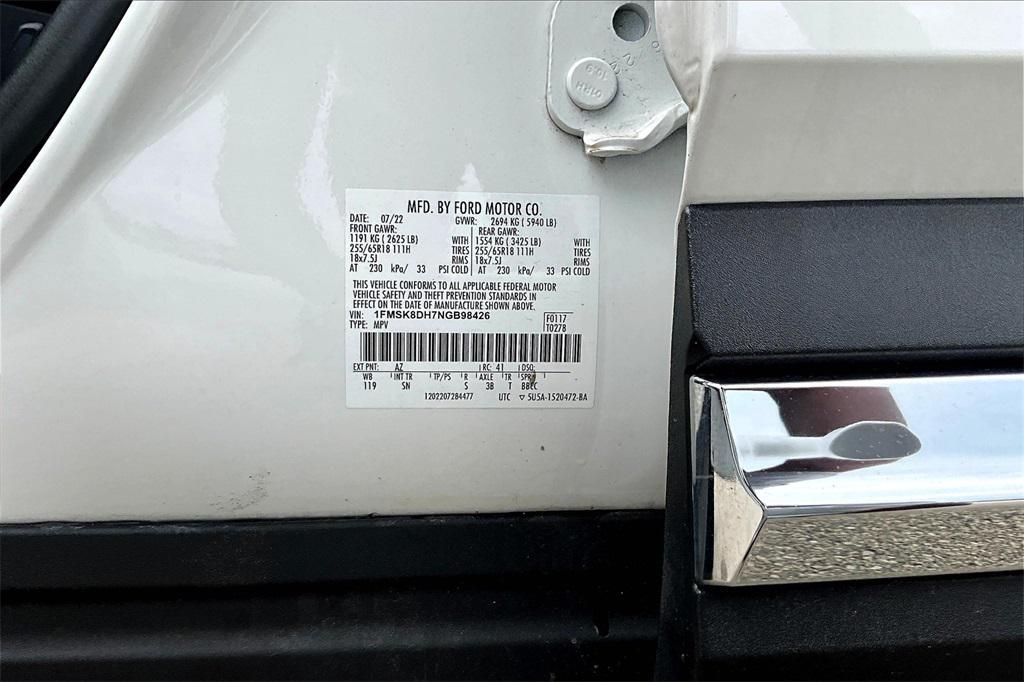 used 2022 Ford Explorer car, priced at $31,000