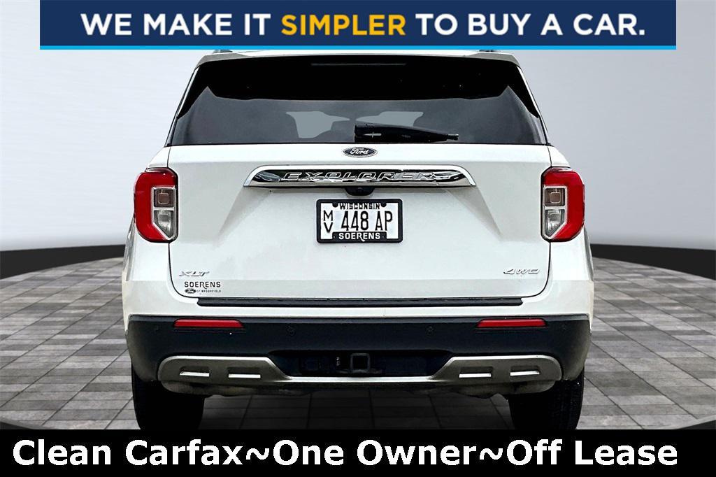 used 2022 Ford Explorer car, priced at $31,246