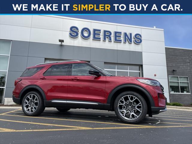 new 2025 Ford Explorer car, priced at $58,805