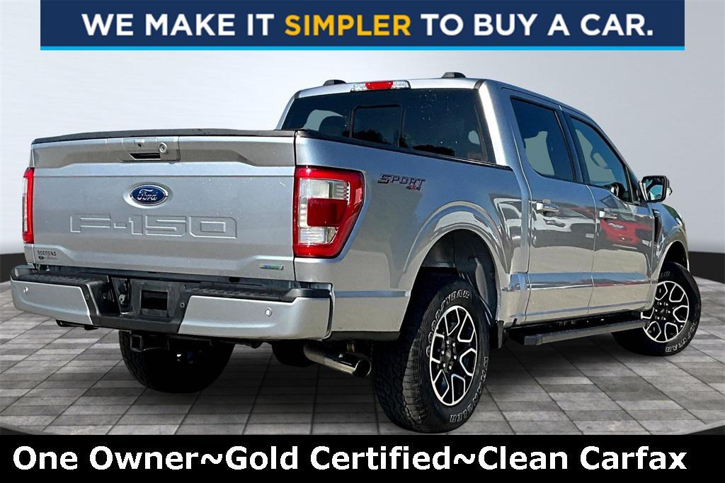 used 2021 Ford F-150 car, priced at $43,200