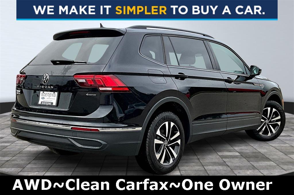 used 2022 Volkswagen Tiguan car, priced at $21,000