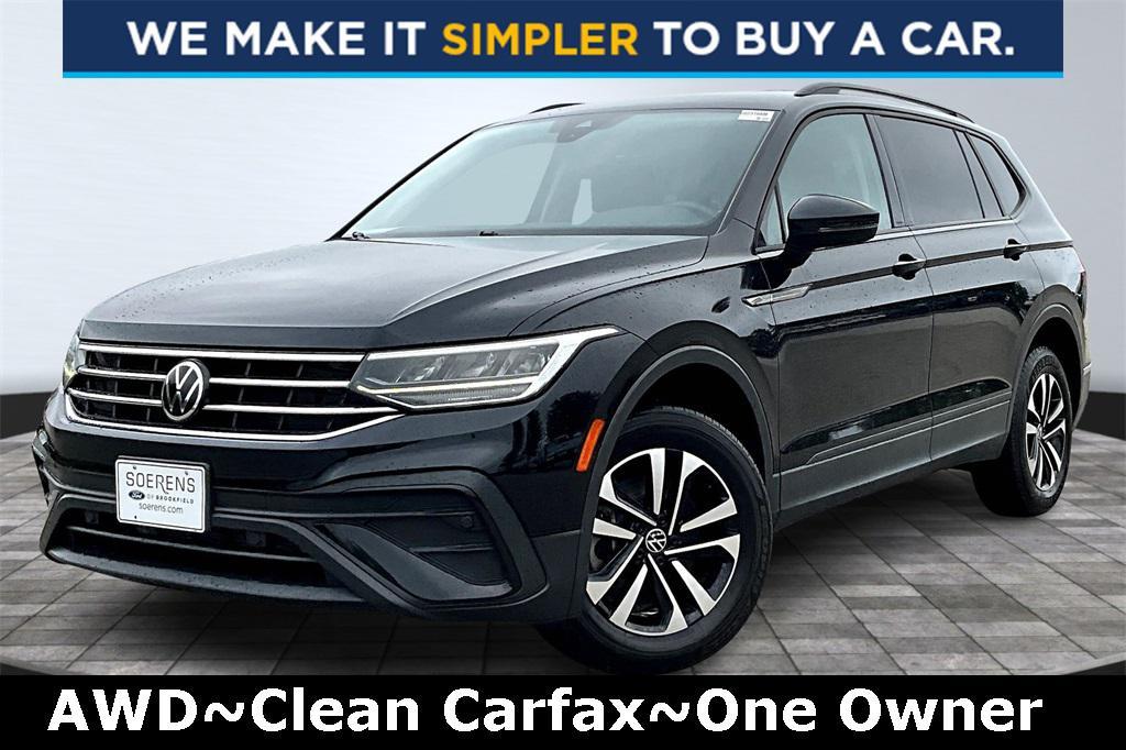 used 2022 Volkswagen Tiguan car, priced at $21,000