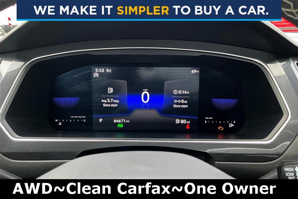 used 2022 Volkswagen Tiguan car, priced at $21,000