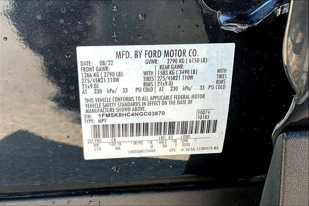 used 2022 Ford Explorer car, priced at $37,498